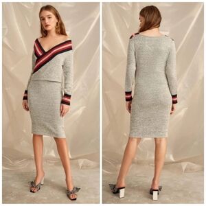 C/MEO Collective sculpt knit dress S